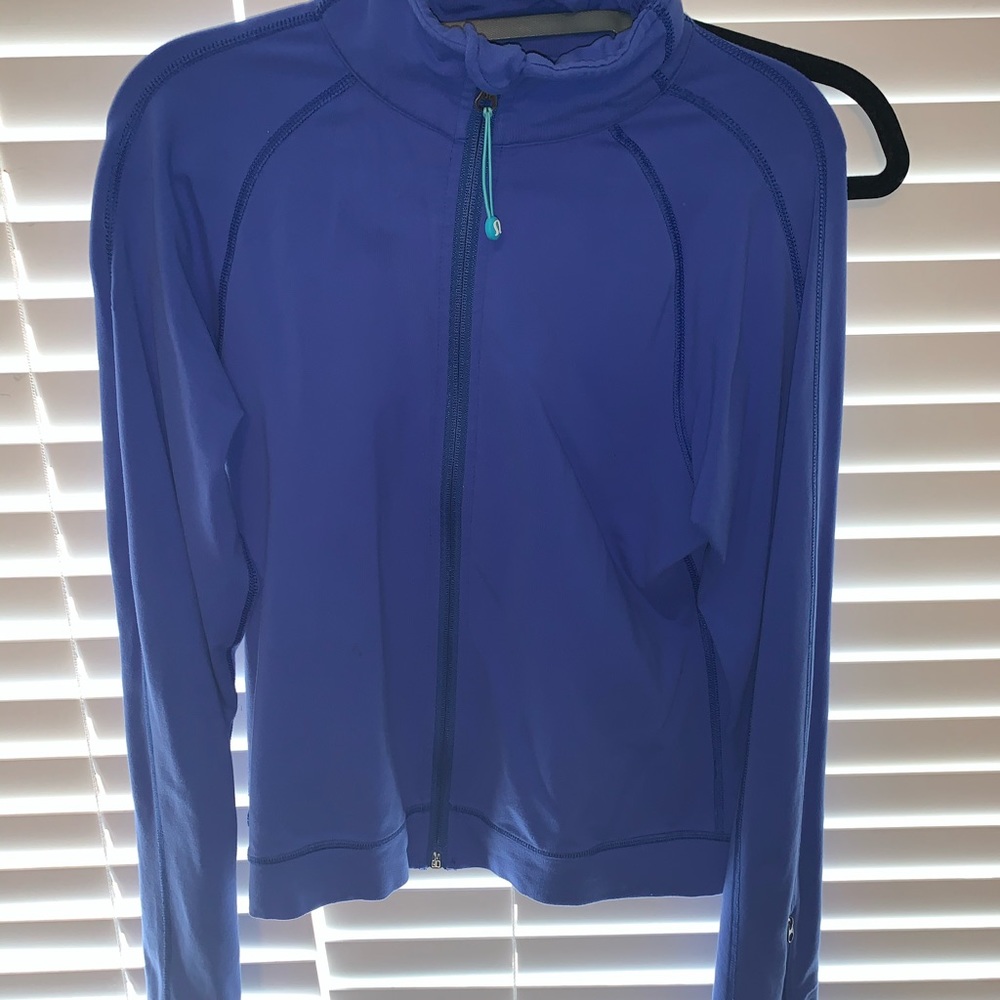 Blue/purple lululemon jacket size 6